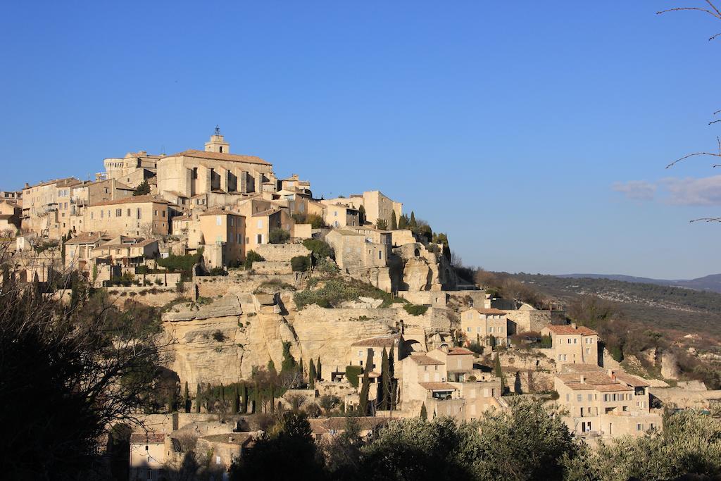 Gite Les Rapieres Gordes Buitenkant foto